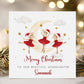 Ballerina Mice on the Moon Christmas Card for Girls – photo 2