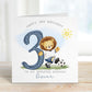 Lion Footballer 2nd Birthday Card for Boys – photo 3