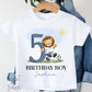 Football Lion Birthday T-shirt