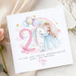 Princess Unicorn 5th Birthday Card for Girls – photo 3