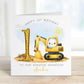 Yellow Digger 2nd Birthday Card for Boys – photo 2