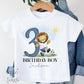 Football Lion Birthday T-shirt