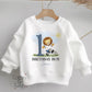 Football Lion Birthday T-shirt