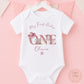 Pink Cowgirl "ONE" My First Rodeo Personalised Birthday Outfit