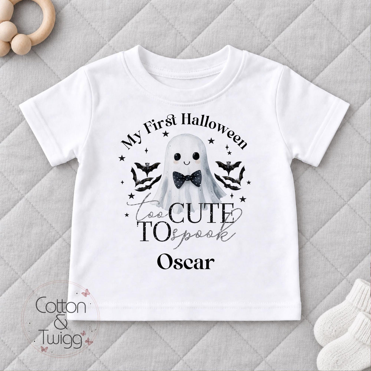 Spooky Ghost Halloween Sleepsuit