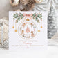 Ballerina Mice Bauble Baby's First Christmas Card 2026 for Baby Girl – photo 2