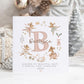 Ballerina Mice Initial Christmas Card for Girls – Cotton and Twigg