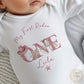 Pink Cowgirl "ONE" My First Rodeo Personalised Birthday Outfit