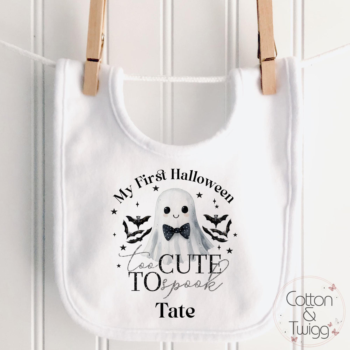 Spooky Ghost Halloween Sleepsuit