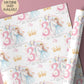 Kids unicorn birthday wrapping paper