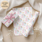 Kids unicorn 3rd birthday wrapping paper