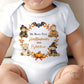 My Beary First Halloween Teddy Bear – Personalised Sleepsuit, Vest & Bib