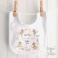 Ballerina Mice Wreath Baby's First Christmas Sleepsuit, Vest & Bib