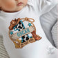 Blue Cowboy Number One First Rodeo Personalised Birthday Outfit