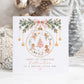 Ballerina Mice Bauble Baby's First Christmas Card 2026 for Baby Girl – photo 3