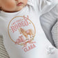 Pink Pony Cowgirl My First Rodeo Personalised Birthday Outfit