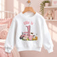 Pink Tractor & Farm Animals Personalised Birthday Outfit, Any Age