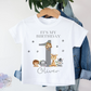 Personalised Kids Safari Birthday T-Shirt - Childrens Birthday Top