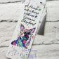 German Shepherd Bookmark, Alsation Dog Bookmark,Dog Bookmark, Personalised Dog Bookmark, Dog lovers Gift, Gift For Him, Gift For Her