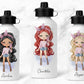 Personalised Girls Fashion Teenager Water Bottle