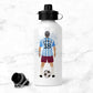 Personalised Football Water Bottle