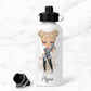 Personalised Girls Fashion Water Bottle