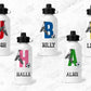 Personalised Football Water Bottle