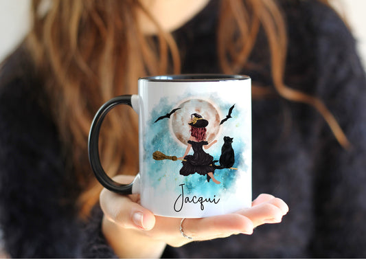 Personalised Witch Mug | Halloween Coffee Cup | Witchy Vibes | Best Witches | Halloween Gift For Her | Halloween Home Decor | Halloween UK