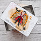 Personalised Halloween Tin, Trick Or Treat Tin, Halloween Gift, Vampire & Witch, Present For Halloween, Children's Gift, Halloween Candy