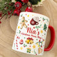 Personalised Christmas Mug, Festive Christmas Coffee, Tea Cup, Christmas Movie Mug, Secret Santa Gift, Gingerbread Lovers Gift