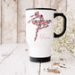 Personalised Dancer Travel Mug, Ballet Gift for Her, Dance School Gift, Ballerina Insulated Stainless Steel Mug. Ballet Teacher Gift,