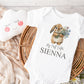 First Easter Sleepsuit and Bodysuit Vest & Bib, My First Easter Romper Suit, Baby Girls 1st Easter Babygrow, Easter Bunny, Personalised Gift