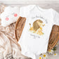 First Fathers Day Sleepsuit, Our First Father's Day Romper Suit, Baby Boy's 1st Mother's Day Outfit, Fathers Day Gift, Personalised Babygrow