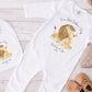 First Fathers Day Sleepsuit, Our First Father's Day Romper Suit, Baby Boy's 1st Mother's Day Outfit, Fathers Day Gift, Personalised Babygrow