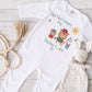 First Fathers Day Sleepsuit, Our First Father's Day Romper Suit, Baby Boy's 1st Father's Day Outfit, Fathers Day Gift, Personalised Babygrow