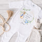 First Easter Sleepsuit and Bodysuit Vest & Bib, My First Easter Romper Suit, Baby Boy's 1st Easter Babygrow, Easter Bunny, Personalised Gift