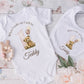 Personalised When I Wake Up I Will Be One Sleepsuit, Personalised Birthday Romper, 1st Birthday Babygrow, Unisex Birthday Outfit