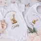 Personalised When I Wake Up I Will Be One Sleepsuit, Personalised Birthday Romper, 1st Birthday Babygrow, Unisex Birthday Outfit