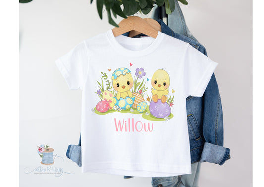 Kids Easter T-Shirt, Personalised Children's Easter T-shirt, Easter Bunny T Shirt, Personalised Easter Gift, Girls & Boys Easter T-shirt