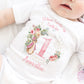 Personalised First birthday Vest, when I wake Up I Will Be 1 Bodysuit, 1st Birthday Babygrow, Unisex Birthday Vest