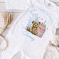 Personalised When I Wake Up I Will Be One Sleepsuit, Personalised Birthday Romper, 1st Birthday Babygrow, Birthday Bodysuit