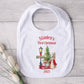 Personalised Peter Rabbit First Christmas Gift Set, Sleepsuit, Vest & Bib